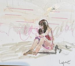 Gemälde, Serie vidas minúsculas 12, Marta Lafuente
