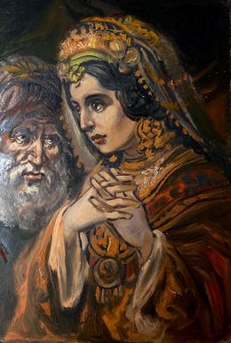 Painting, Esther, Alexander Litvinov