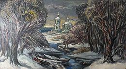 Painting, March, Alexander Litvinov