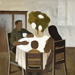 Peinture, New Day, Jacob Burda