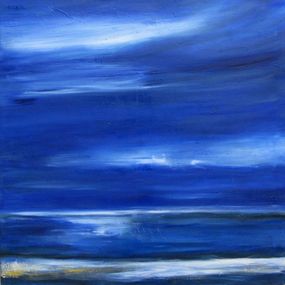 Peinture, La mer la nuit, Pascale Jacquemond-Collet