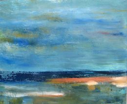 Peinture, Eaux vertes, Pascale Jacquemond-Collet