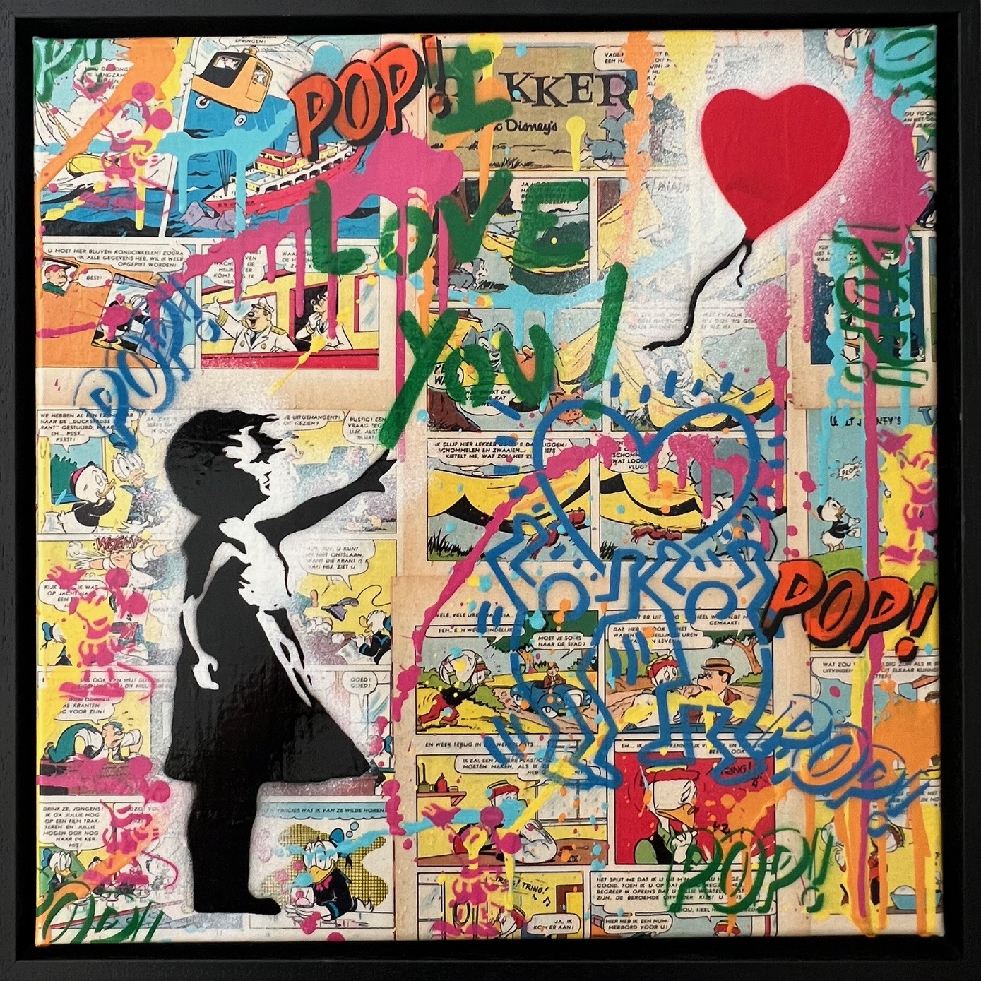 Koen Betjes, Girl with the Balloon x Haring - Love You Koen Betjes, Girl with the Balloon x Haring - Love You