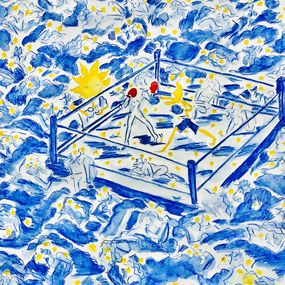 Peinture, Invaincue en cette nuit, Gabrielle Rul