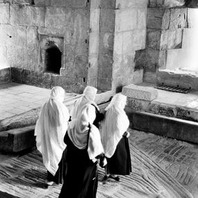 Photographie, Citadelle d’Alep, religieuses, Michel Eisenlohr