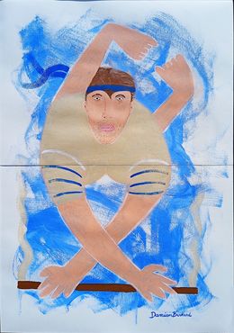 Gemälde, L'acrobate, Damien Berrard
