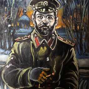 Painting, Portrait of Nicholas II, Alexander Litvinov