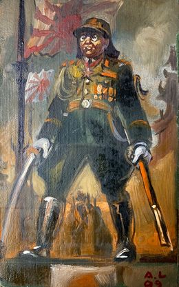 Gemälde, Emperor's soldier, Alexander Litvinov