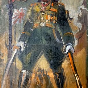 Painting, Emperor's soldier, Alexander Litvinov