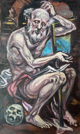 Painting, Prophet, Alexander Litvinov