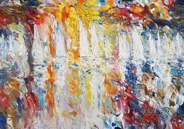 Painting, Sail Boat Regatta S 1, Peter Nottrott
