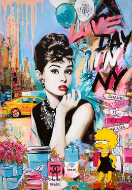 Peinture, A Lovely Day in NY, Yasna Godovanik