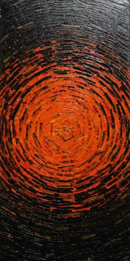 Peinture, Éclat fragmenté brasillant, Jonathan Pradillon
