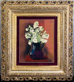 Painting, A bouquet of stocks, Moïse Kisling