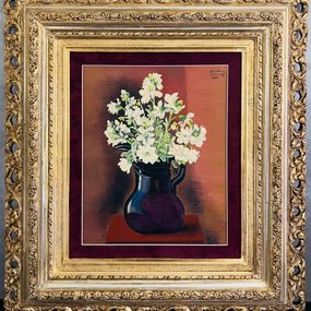 Peinture, A bouquet of stocks, Moïse Kisling