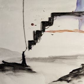 Gemälde, L'escalier, Merljn