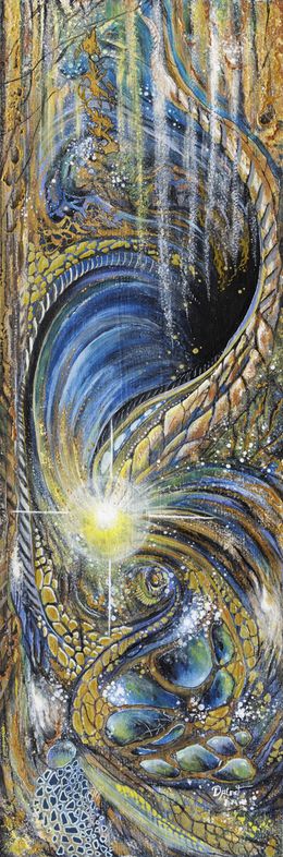Peinture, Les méandres du temps - Abstraction fantastique, Dalent