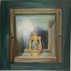 Painting, Window, Yevgeniya Kramska