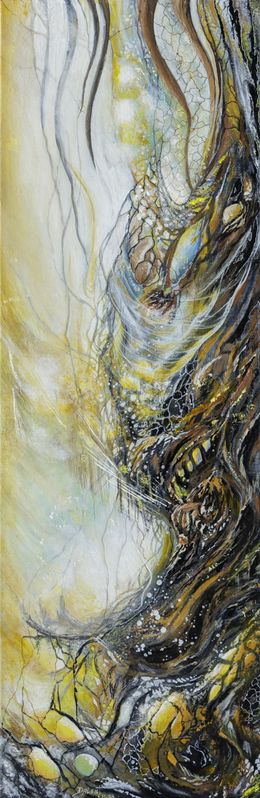 Peinture, Régénération, Hymne à la Nature - Abstraction fantastique, Dalent