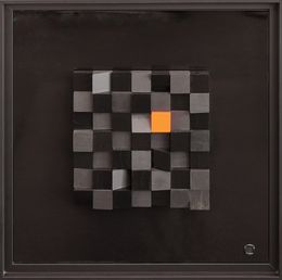 Painting, Rubik'6, Véronique Bauquel