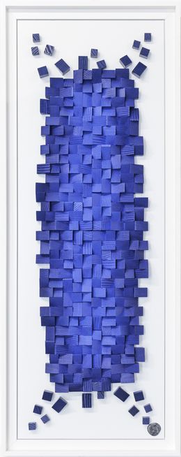 Painting, Blue mojito, Véronique Bauquel