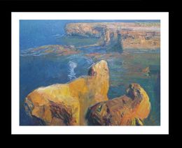 Peinture, Rocas en el mar, Sola Puig