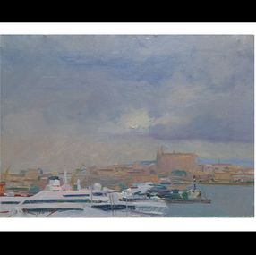 Peinture, Puerto de Palma de Mallorca, Sola Puig