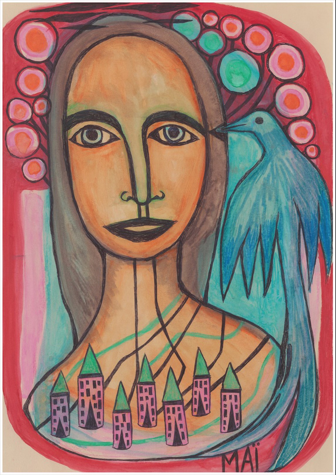 Maï, L'oiseau bleu Maï, L'oiseau bleu
