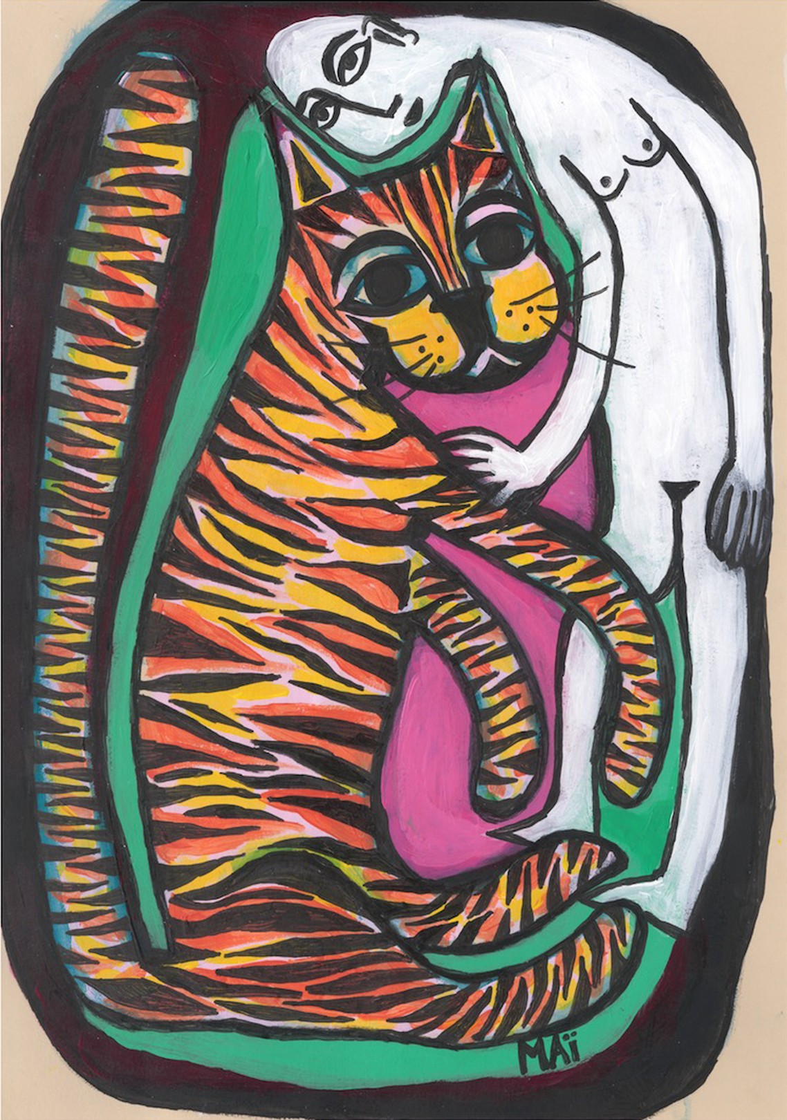 Maï, Parfois tu es un tigre Maï, Parfois tu es un tigre