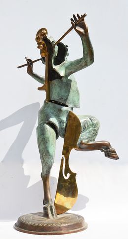 Sculpture, Sans titre (Faune au violon), Arman