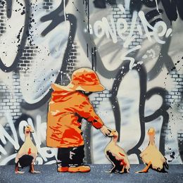 Painting, The Crew, Asko