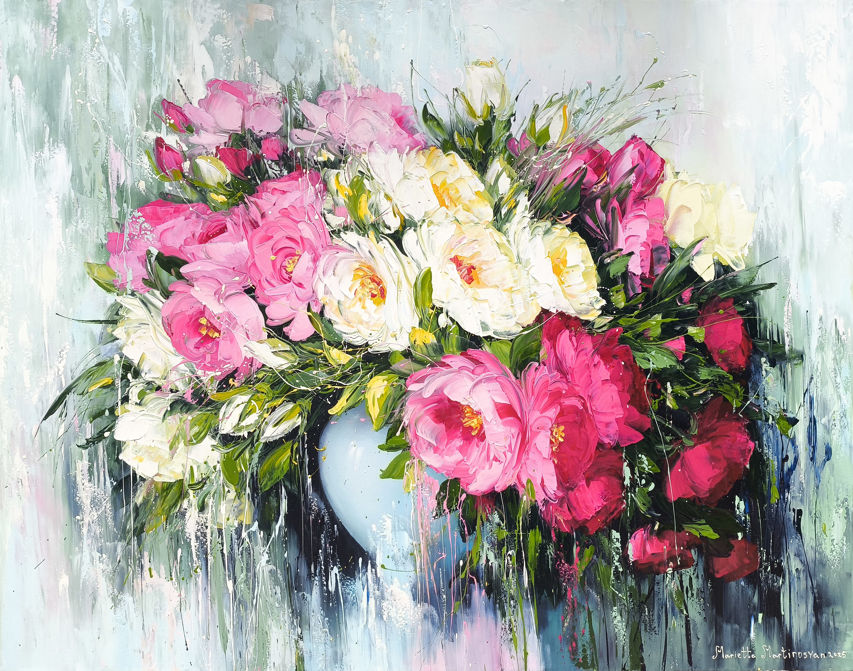 Marieta Martirosyan, Peonies in Bloom Marieta Martirosyan, Peonies in Bloom