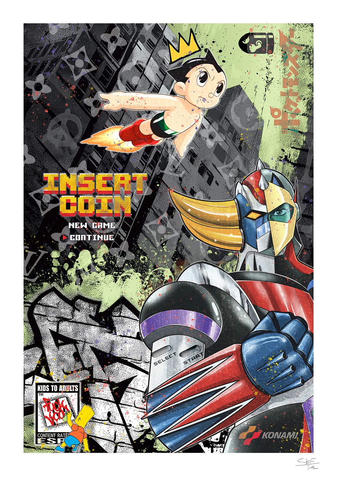 Ske, Goldorak X Astroboy - Insert Coin Ske, Goldorak X Astroboy - Insert Coin
