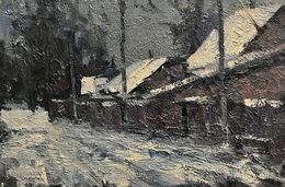 Peinture, Quiet village, Volodymyr Pashchenko