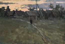 Peinture, Cold September, Volodymyr Pashchenko
