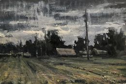 Painting, Clouds, Volodymyr Pashchenko