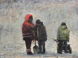 Peinture, Construction site, Volodymyr Pashchenko