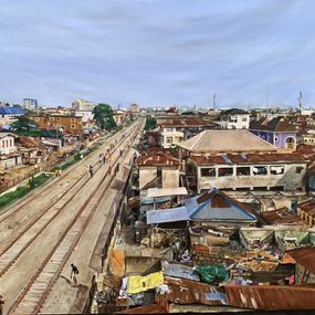 Painting, Ojurin Fadeyi (Yaba), Azeez Muritadoh