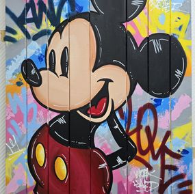 Gemälde, OG Mickey - In the City, Nacks