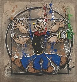 Peinture, Popeye de Vitruve, Skayzoo