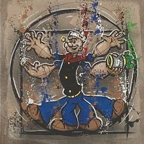 Peinture, Popeye de Vitruve, Skayzoo