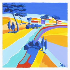 Gemälde, Sur le chemin de ma Provence, Sophie Petetin