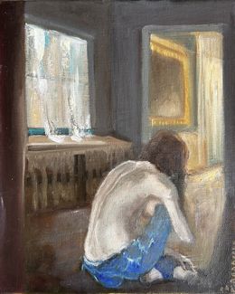 Peinture, Charlotte l'oubli, Lisbeth Buonanno