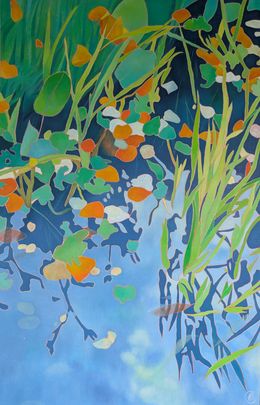 Peinture, Des fleurs et des feuilles, Autonne