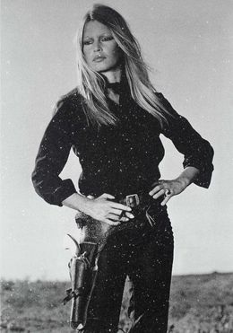 Painting, Bardot Cowgirl, Russell Young