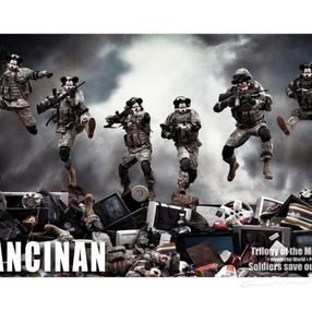 Photographie, Soldiers save our values - Poster Collecor, Gérard Rancinan