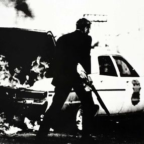 Painting, Steve McQueen Getaway, Russell Young