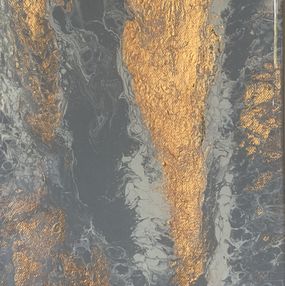 Peinture, Diptych Caramel 2, Kseniia Turik Turik&Art