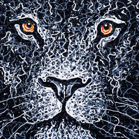 Peinture, Lueur, Fabrice Leito