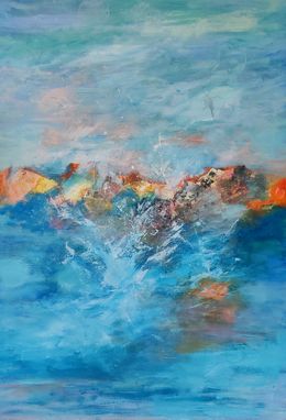 Painting, Tumulte, Marie Line Robert